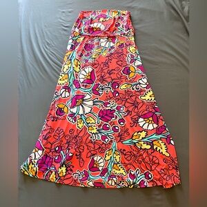LuLaRoe Multicolor Floral Skirt